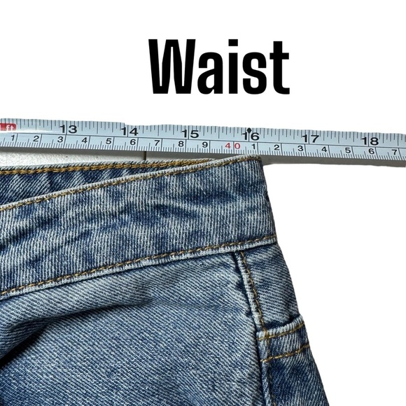 Superdown mom jeans relaxed fit ankle crop casual denim jeans women’s 29 - Picture 8 of 11